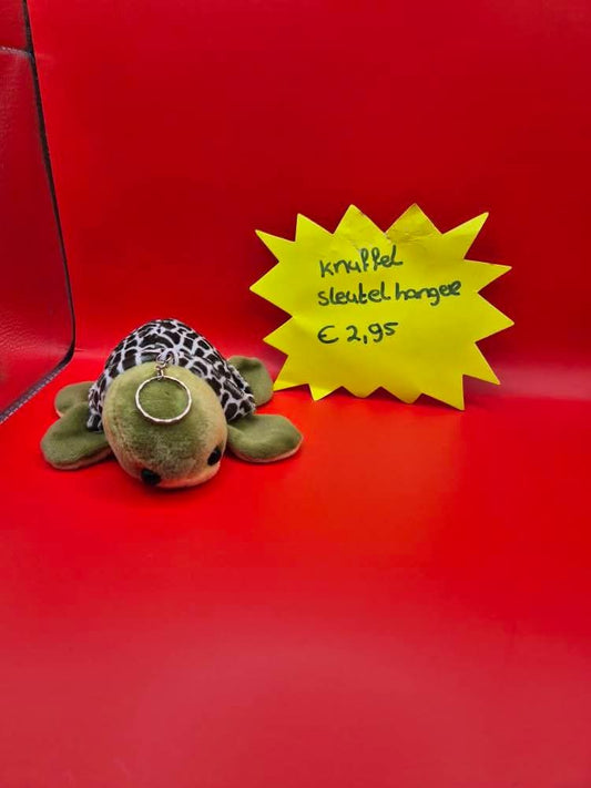 knuffel sleutelhanger schildpad